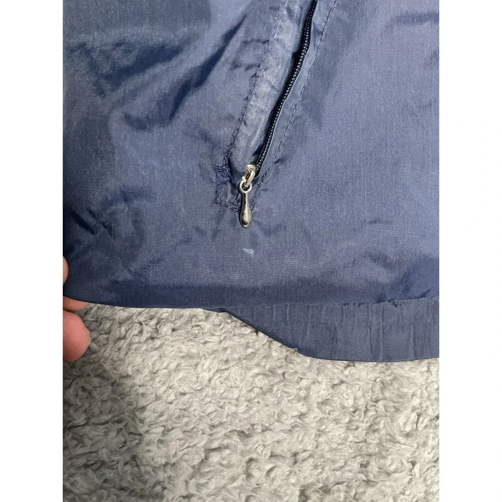 RARE Vintage 90s Nike Just Do It Jacket Mens XL Blue Full Zip Lining Made In USA